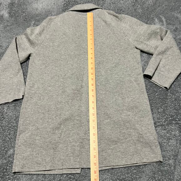 J.Crew Sweater Blazer Womens XS Sophie Preppy Academia J0244 Gray Wool Blend - Picture 8 of 8